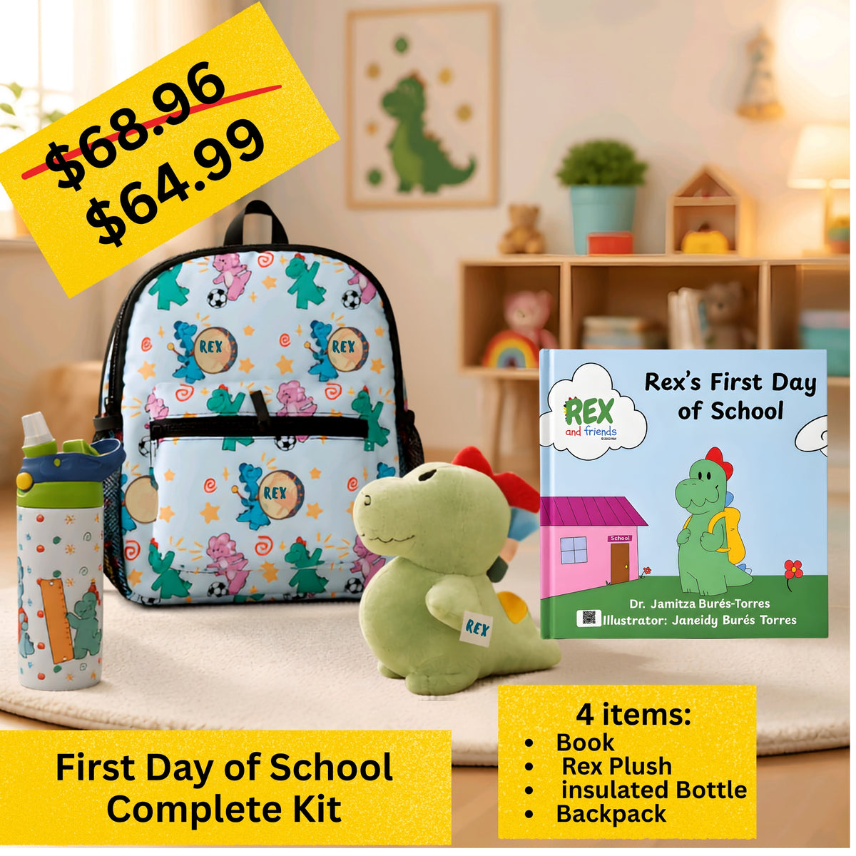 First Day of School Complete Kit (4 items)