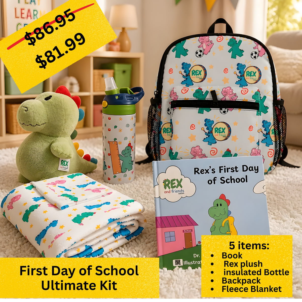 Ultimate First Day of School Kit | 5-Piece Set