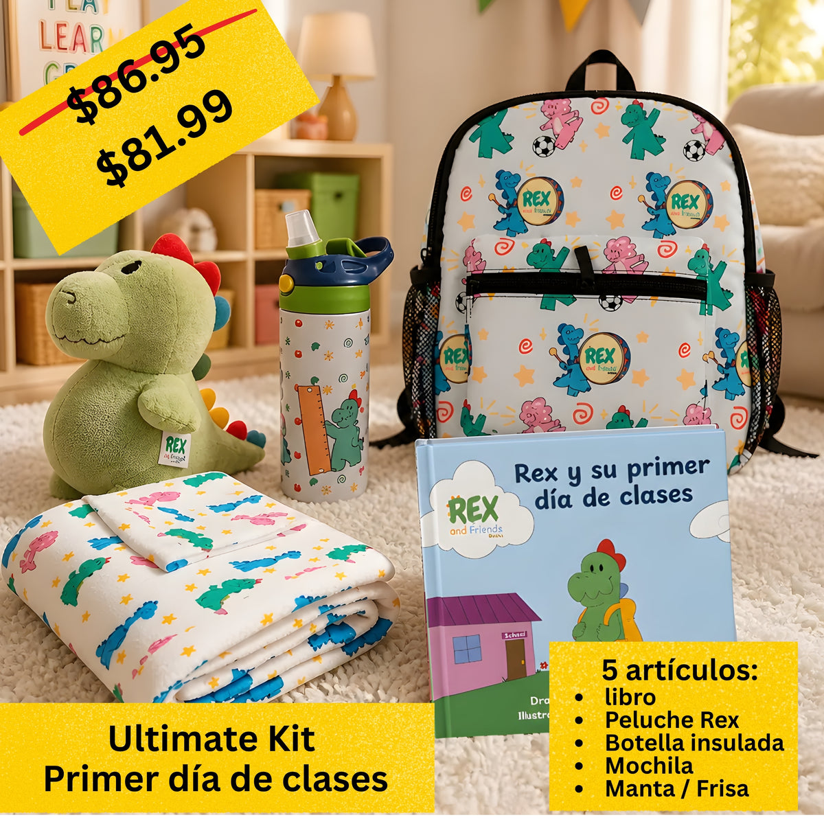 Ultimate Kit Primer Día de Clases | 5 artículos